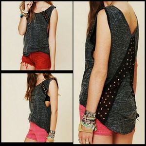 FREE PEOPLE | Studded Lou Muscle Tank